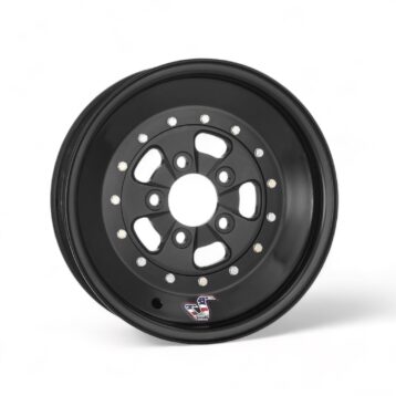 Sander 750 Series Front Wheel Black 15”x3.5”